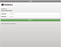 Tablet Screenshot of ive1.primerica.com