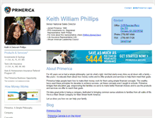 Tablet Screenshot of kphillips.primerica.com