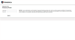 Desktop Screenshot of ive2.primerica.com