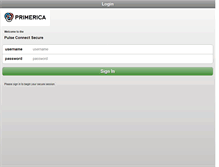 Tablet Screenshot of ive2.primerica.com